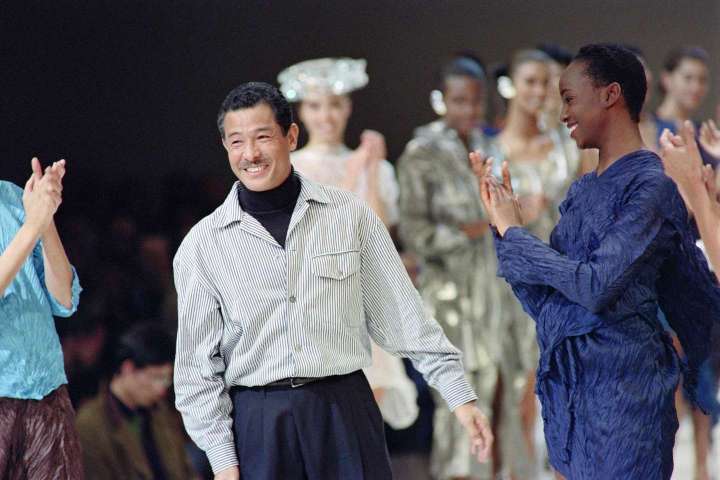 Issey Miyake, Japanese fashion designer known as the prince of pleats, dies