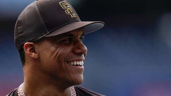 Juan Soto starts first day of the rest of his baseball life with Padres