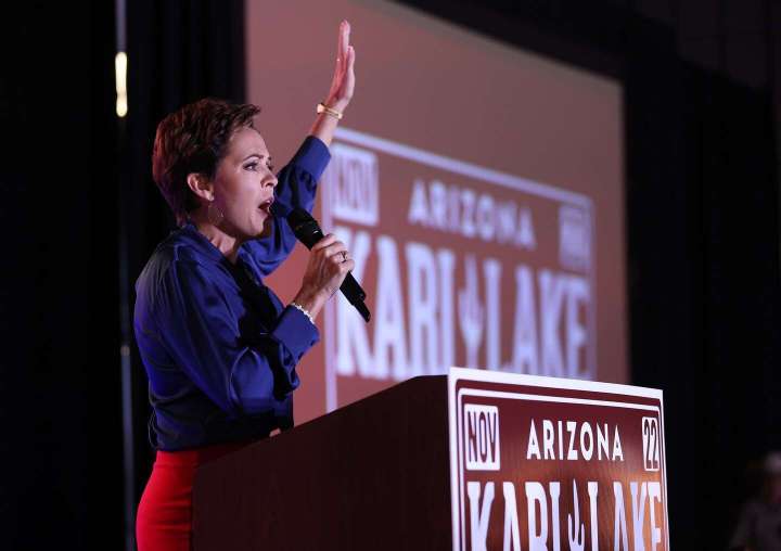 Kari Lake wins GOP primary for Arizona governor