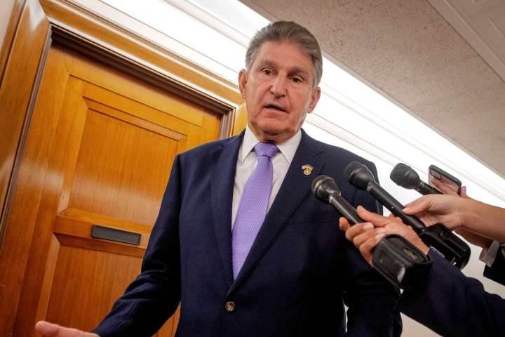 Manchin won’t say if he would support Biden in 2024