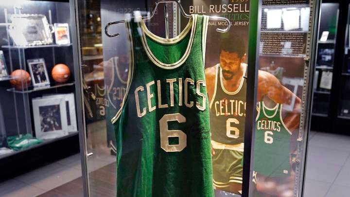 NBA permanently retires Bill Russell’s No. 6