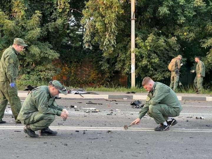 Russia blames Ukraine for car explosion that killed Putin ally’s daughter