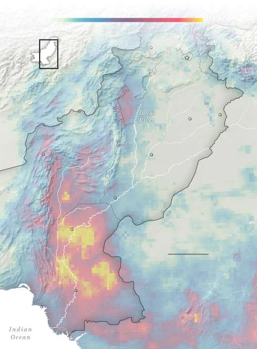 See the scale of Pakistan’s flooding in maps, photos and videos