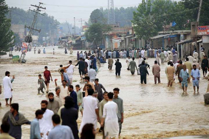 U.N. chief calls Pakistan floods a ‘climate catastrophe’