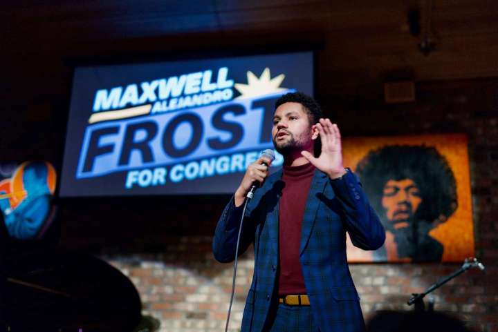 Who is Maxwell Frost, the Gen Z Democratic nominee in Florida?