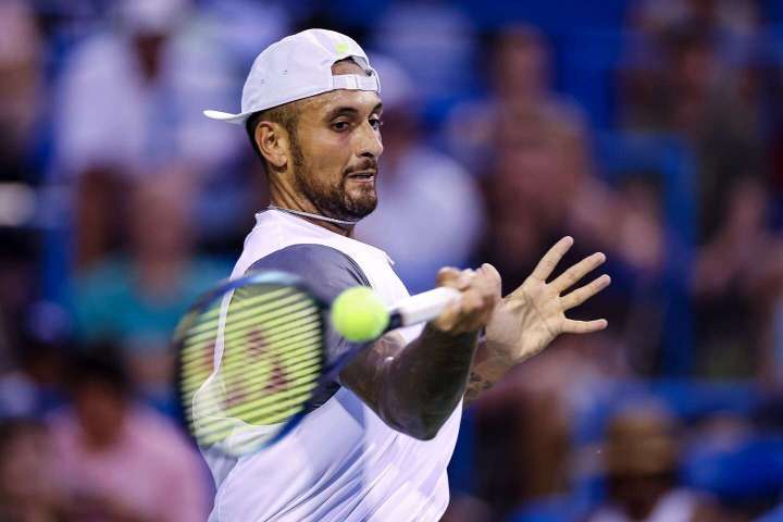 With minimal theatrics, Nick Kyrgios marches into two Citi Open finals