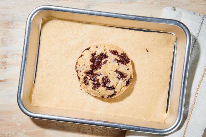 A single-serving chocolate chip cookie recipe for dessert emergencies