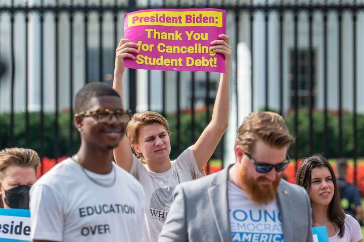 Biden’s slapdash, election-season student loan gambit may be in trouble
