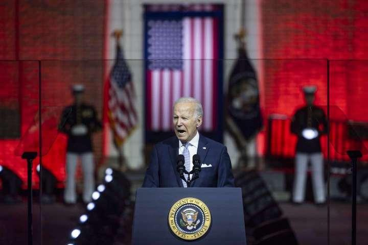 Biden’s stark warning: The U.S. is threatened by its own citizens