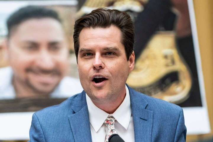 Career prosecutors recommend no charges for Gaetz in sex-trafficking probe