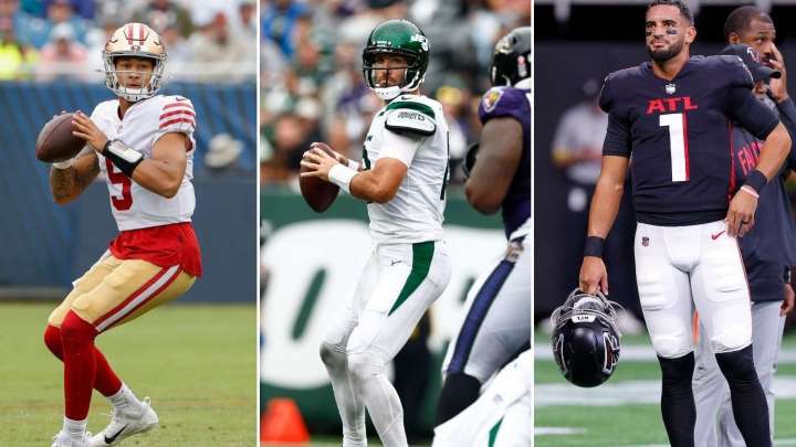 For these NFL starting quarterbacks, the seat is already getting hot