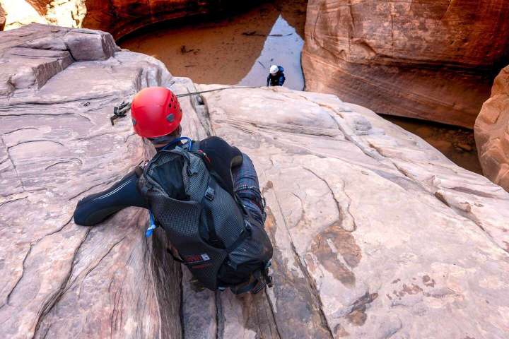 In Utah, a canyoneering trip is a lesson in embracing limitations