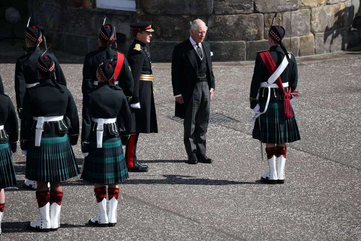 The royal family’s history with Scotland in focus as the queen lies at rest
