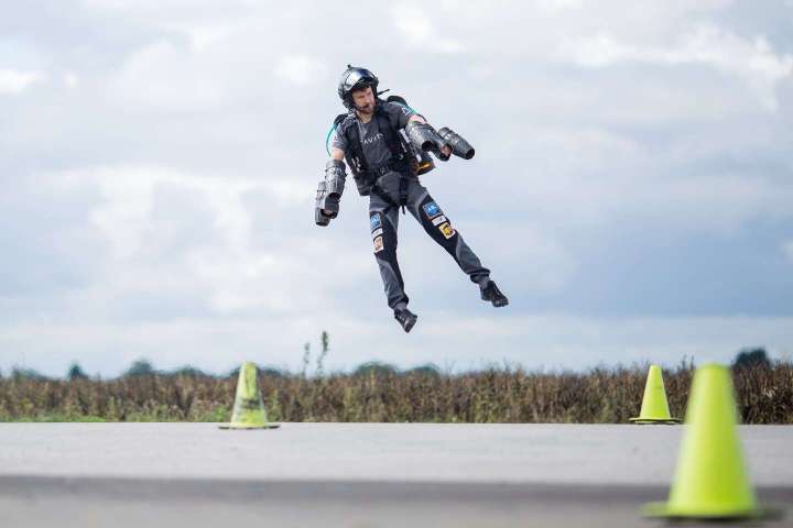 This jet suit could make you fly like Iron Man — if you’re rich