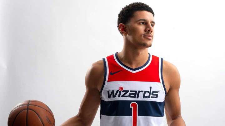 Wizards rookie Johnny Davis is learning about the NBA and fatherhood