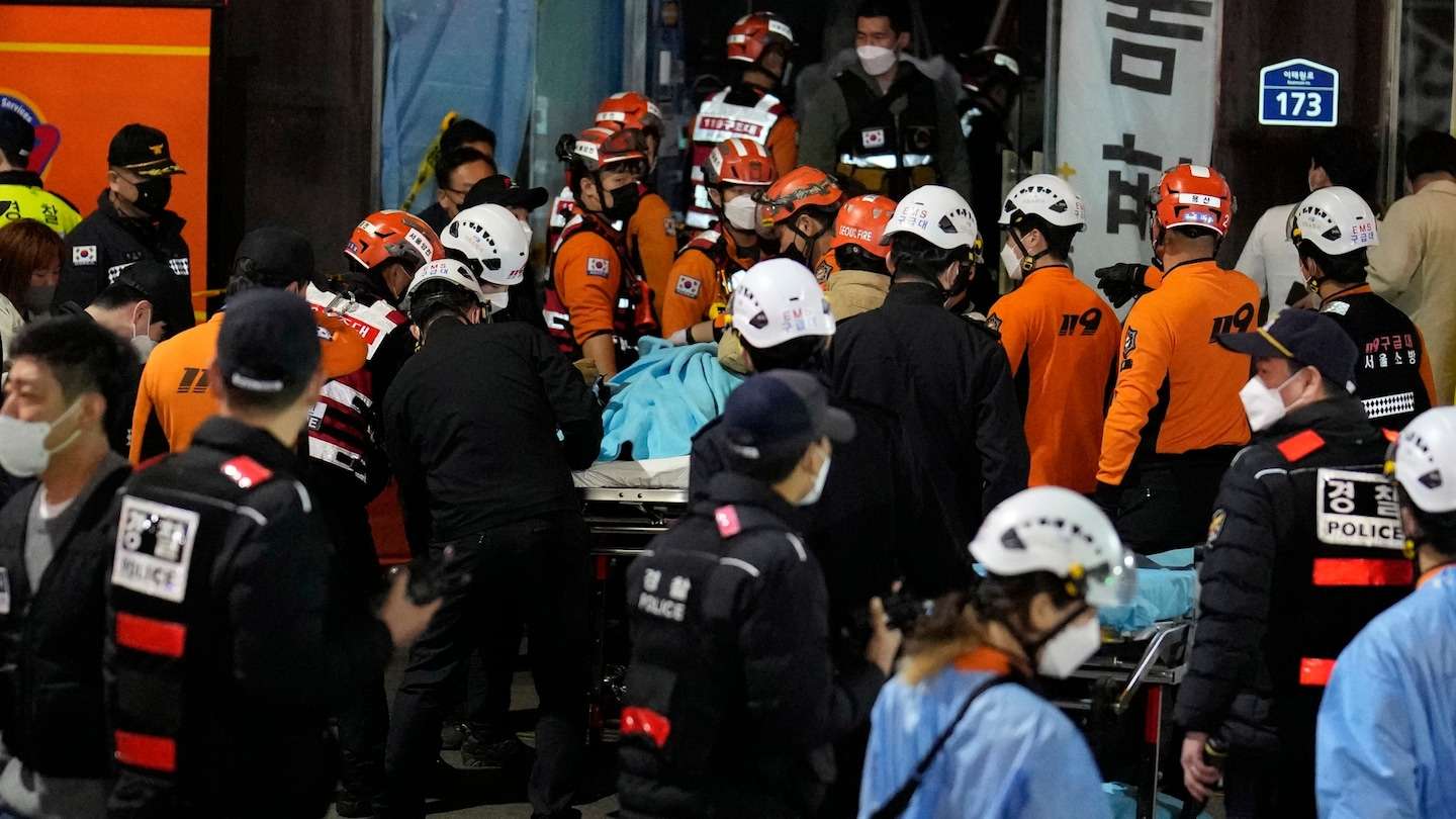At least 146 dead in Seoul Halloween crowd crush, officials say