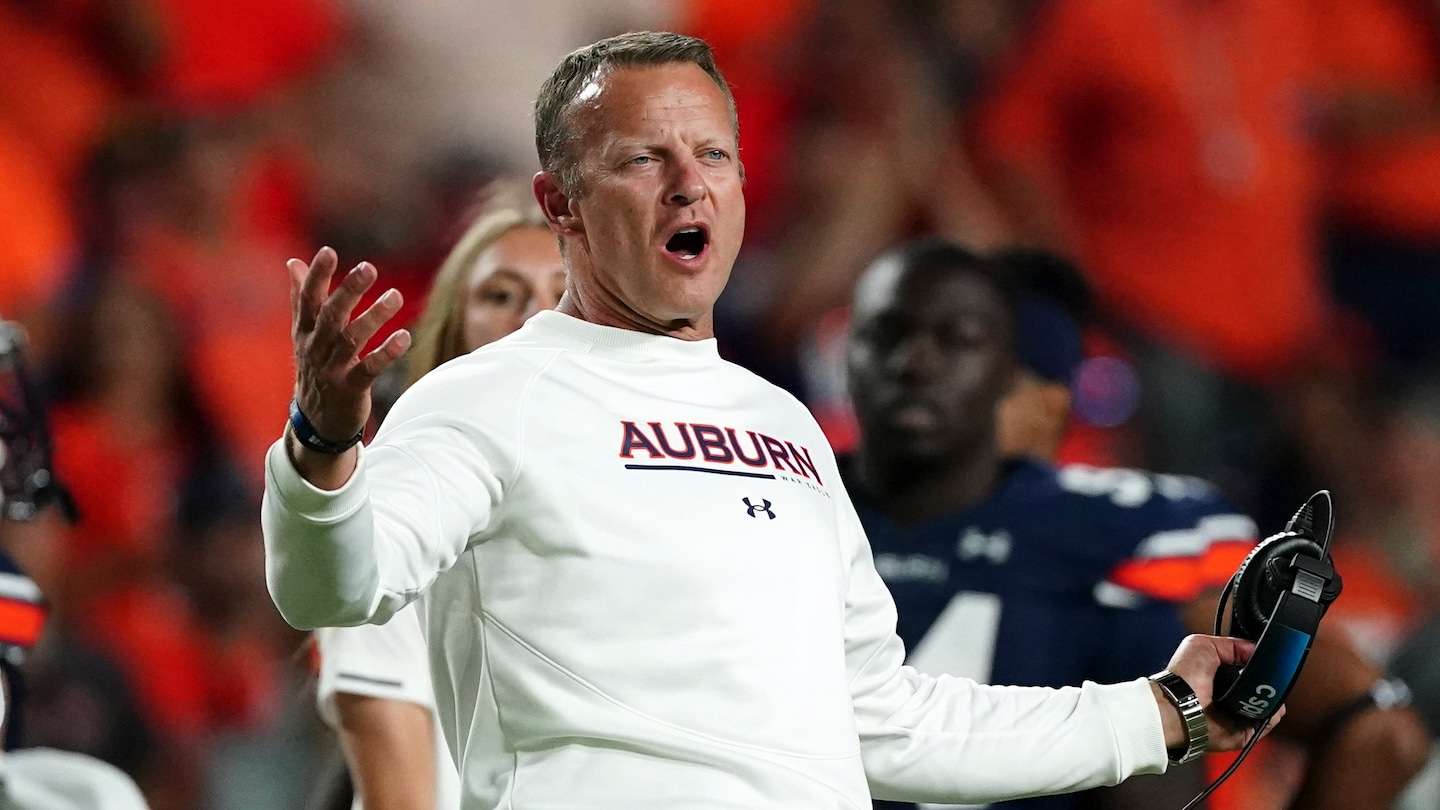 Auburn fires Bryan Harsin in the middle of his second season