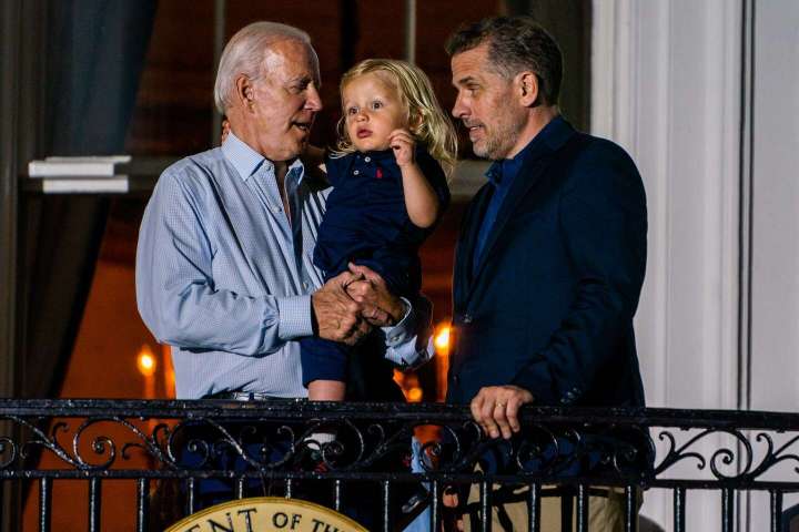 Biden says he has confidence in his son Hunter in first comments on possible federal charges