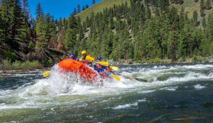 In Idaho, R & R means rapids and relaxation
