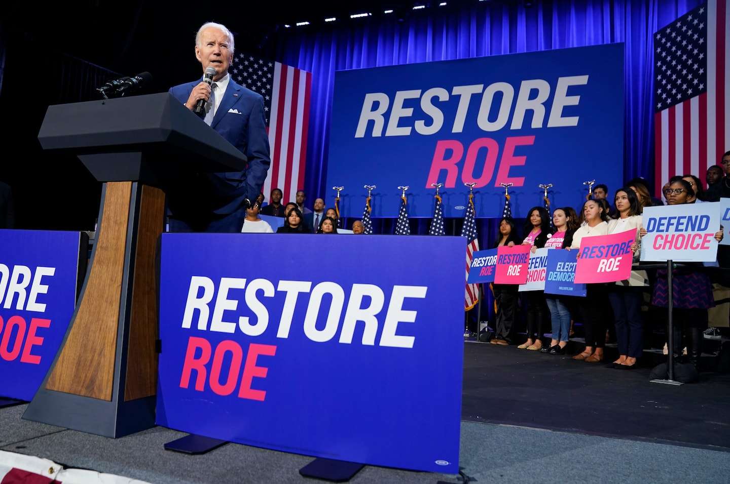 Post Politics Now: Biden pledges to push bill codifying abortion rights if Democrats expand ranks