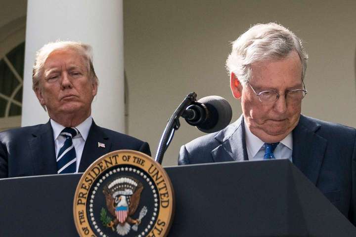 Trump escalates attacks on McConnell with ‘DEATH WISH’ post