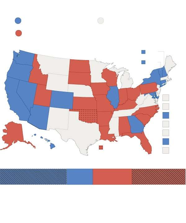 Breaking down Senate, House, governor races that could flip in midterms