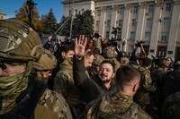 Ukraine live briefing: Triumphant Zelensky visits recaptured Kherson; CIA director meets with Russian counterpart