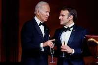 Macron’s visit with Biden was a lovefest. But bigger frictions remain.