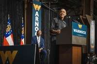 Obama returns to Georgia to rally support for Warnock in tight runoff race