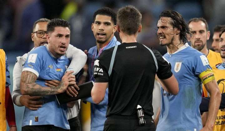 FIFA bans 4 Uruguay players for disorder at World Cup