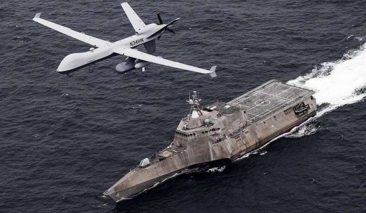 Navy signs contract for carrier-based combat drones