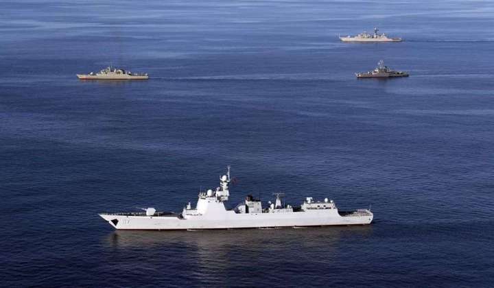 China, Russia, Iran hold joint naval drills in Gulf of Oman