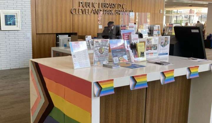 D.C. Public Library trolls Kirk Cameron with rainbow flags, LGBTQ books