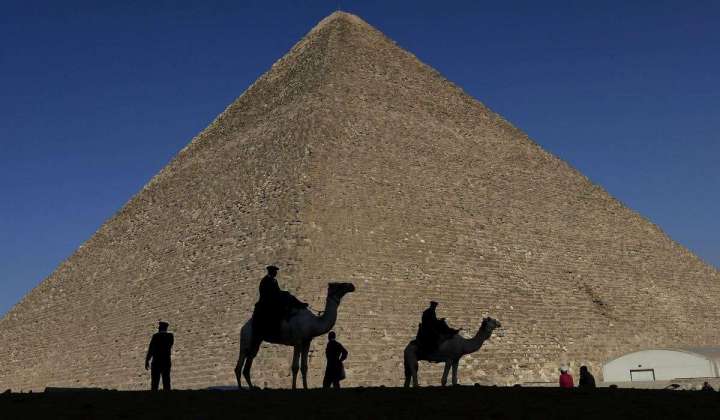 Egypt reveals 9-meter long chamber inside Great Pyramid