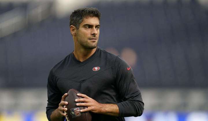 Jimmy Garoppolo bolts 49ers for deal with Raiders