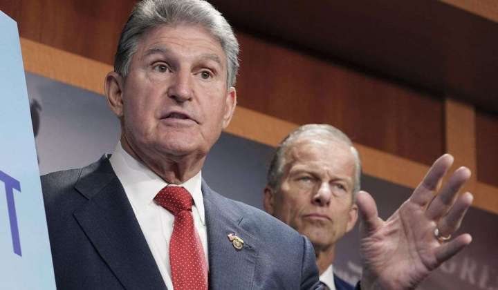 Joe Manchin stakes out a more conservative space as 2024 looms