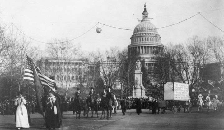 Senators lead bipartisan push for women’s suffrage monument on National Mall