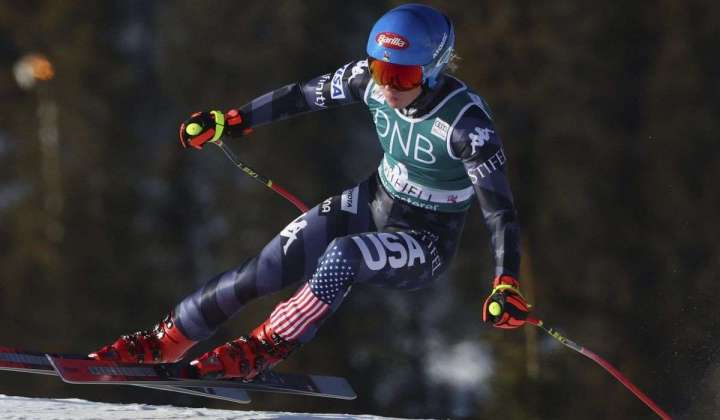 Shiffrin misses out in super-G, still chasing 86th victory