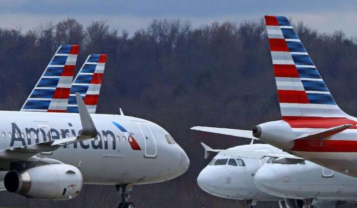 Airline stocks shares fall on American’s so-so 1Q outlook