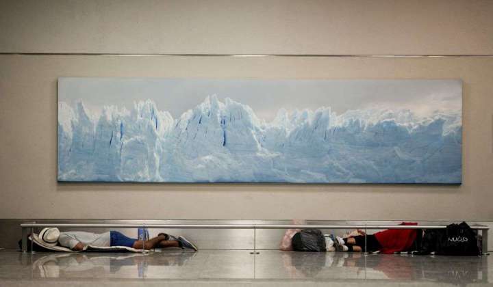 Buenos Aires airport turns into unofficial homeless shelter