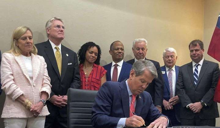 Georgia Gov. Kemp signs bills aiming to improve school safety, literacy