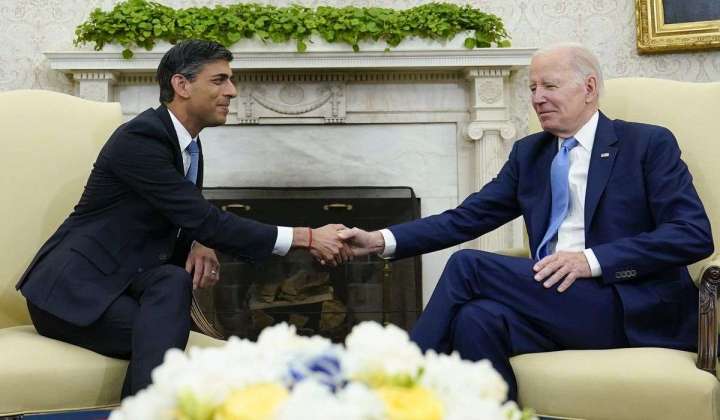Biden, British PM Sunak discuss Ukraine, AI, economy at White House meeting