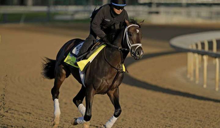Forte, Tapit Trice, Angel of Empire have final workouts ahead of Belmont Stakes next weekend