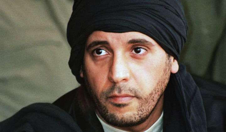 Gadhafi’s son goes on hunger strike in Lebanon to protest detention without trial