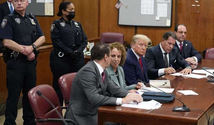 Trump’s lawyers demand judge exit criminal case, claiming political bias