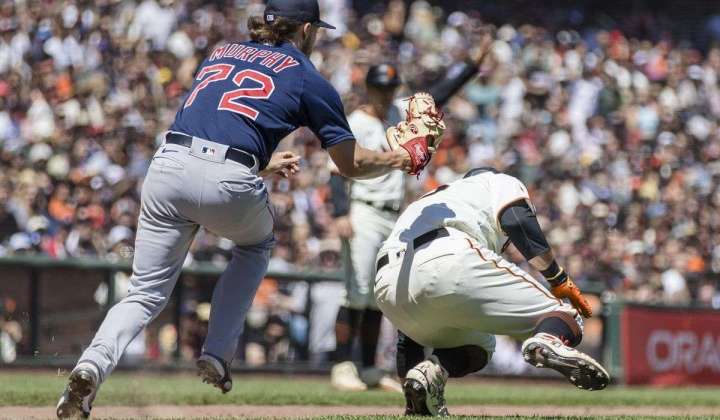Joc Pederson’s 11th-inning single lifts San Francisco Giants past Boston Red Sox 4-3