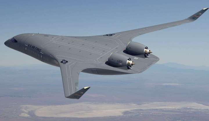 Air Force awards start-up company $235 million to build example of sleek new plane