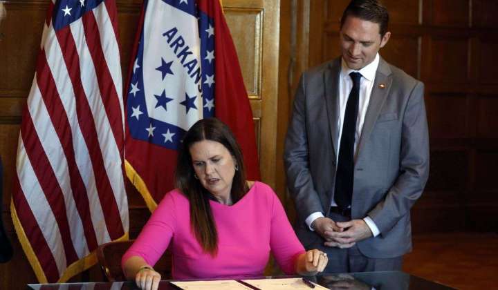 Arkansas Gov. Sarah Huckabee Sanders calls special session to change state FOIA law, cut taxes