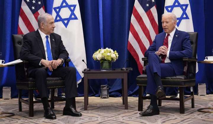 Biden, Netanyahu strike cordial tone after months of U.S.-Israeli tensions