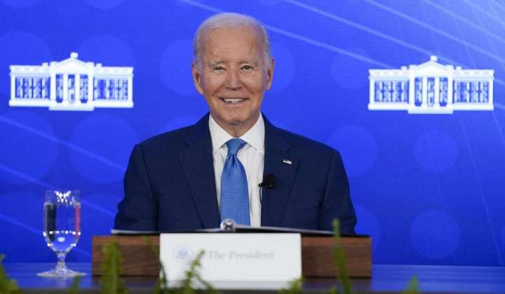 Biden strikes upbeat tone as government shutdown looms, says it may not happen